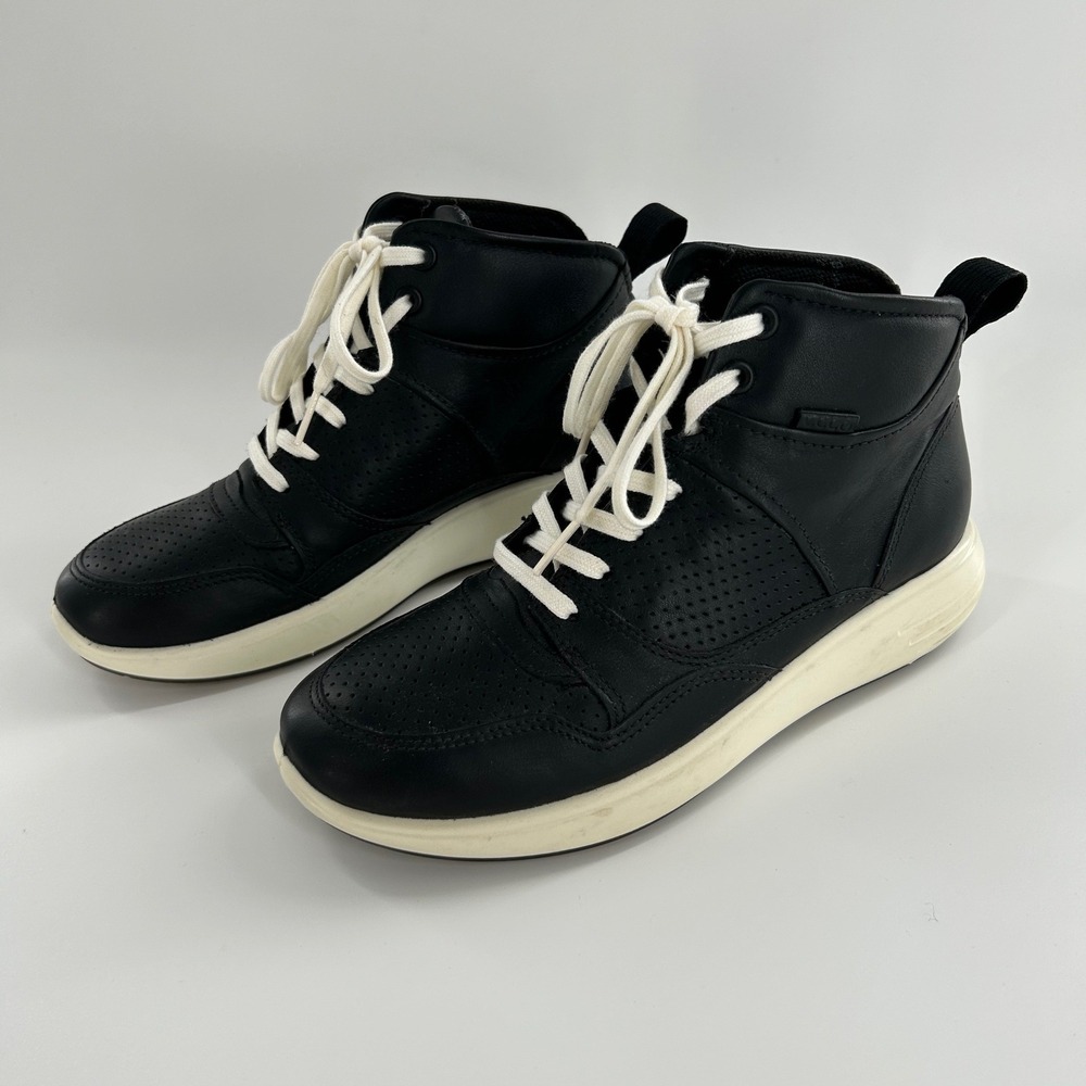 NEW Ecco soft 7 runner lace up ankle boots/sneaker Women's Size 5-5.5 EU 36 - Picture 2 of 16
